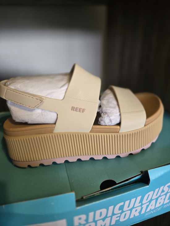 Reef Shoes - Reef Women’s Cream Platform Sandals